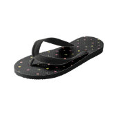 trolpatroon zwart kinder teenslippers (Schuin)