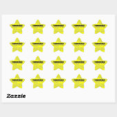Trombo-ebolic Life Star-Sticker Ster Sticker (Vel)
