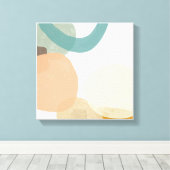 Trombocyten Canvas Afdruk (Insitu (Houten vloer))