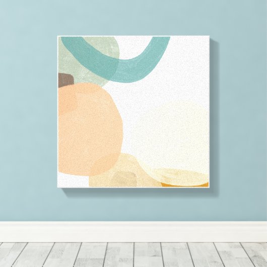 Trombocyten Canvas Afdruk (Insitu (Houten vloer))