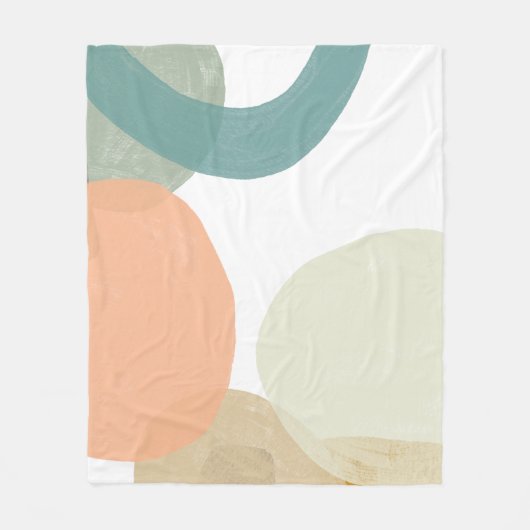 Trombocyten Fleece Deken (Voorkant)