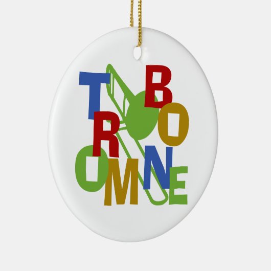 TROMBON KERAMISCH ORNAMENT (Rechts)