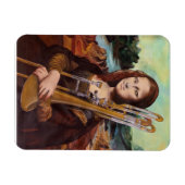 Trombona Lisa Magnet Magneet (Horizontaal)