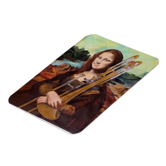 Trombona Lisa Magnet Magneet (Linkerzijde)