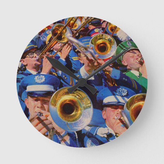 trombone amb AKA band geeks wild Ronde Klok (Voorkant)