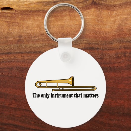 Trombone Attitude Sleutelhanger (Voorkant)