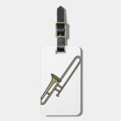 Trombone Bagagelabel (Voorkant verticaal)