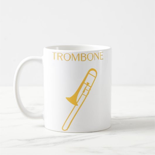 Trombone Band Symfonie Orkest Trombone Koffiemok (Links)