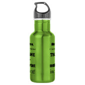 Trombone Belangrijkste instrument Waterfles (Achterkant)