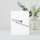 trombone briefkaart (Staand voorkant)