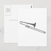 trombone briefkaart (Voorkant / Achterkant)