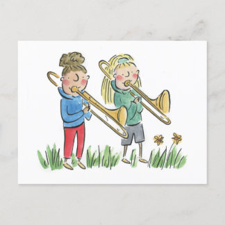 Trombone Briefkaart