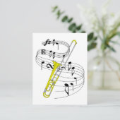 Trombone Briefkaart (Staand voorkant)