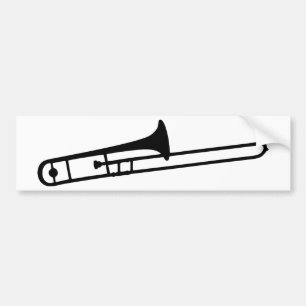 trombone bumpersticker