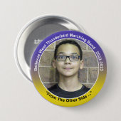 Trombone Carson 10 Ronde Button 7,6 Cm (Voorkant /achterkant)