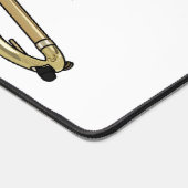 Trombone cartoon illustratie bureaumat (Hoek)