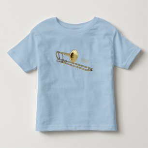 Trombone cartoon illustratie kinder shirts