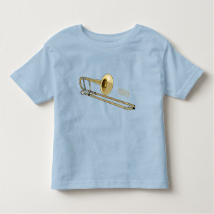 Trombone cartoon illustratie kinder shirts