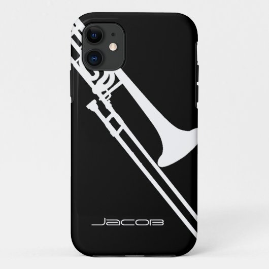 Trombone Case-Mate iPhone case (Achterkant)