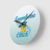 Trombone Chick #3 Ronde Klok (Hoek)
