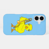 Trombone Chick iPhone 16 Hoesje (Achterkant horizontaal)