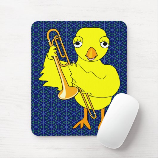 Trombone Chick Muismat (Met muis)
