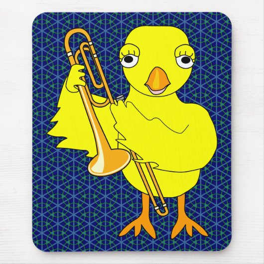 Trombone Chick Muismat (Voorkant)