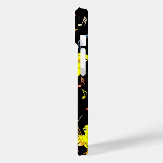 Trombone Chick Muzieknoten Case-Mate iPhone Case (Achterkant / Links)