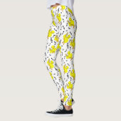 Trombone Chick Muzieknoten Leggings (Links)