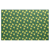Trombone Chick Muzieknoten Stof (Fat Quarter)