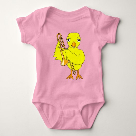Trombone Chick Romper (Voorkant)