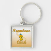 Trombone Chick Sleutelhanger (Voorkant)
