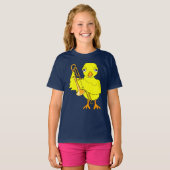 Trombone Chick T-shirt (Voorkant volledig)