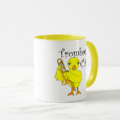 Trombone Chick Tekst Mok (Voorkant rechts)
