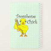 Trombone Chick Tekst Planner (Achterkant)