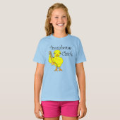 Trombone Chick Tekst T-shirt (Voorkant volledig)