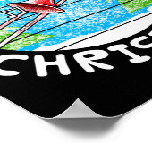 Trombone Christmas Trombonist Br Musician Music Te Poster (Hoek)