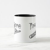 Trombone Cobwebs Mok (Midden)