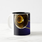 Trombone Coffee Stein of Mok (Voorkant links)