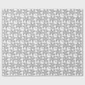 Trombone Crosshatch Cadeaupapier (Vlak)