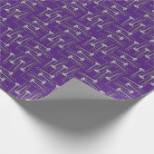 Trombone Crosshatch Cadeaupapier (Hoek)