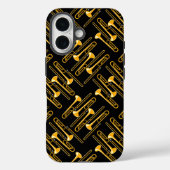 Trombone Crosshatch Case-Mate iPhone Case (Achterkant)