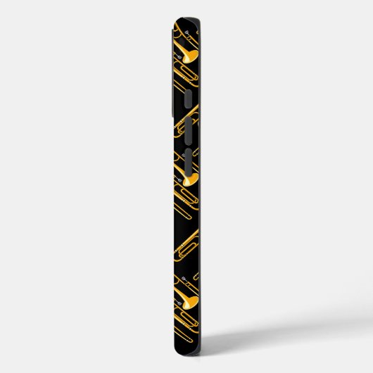 Trombone Crosshatch Case-Mate iPhone Case (Achterkant / Links)
