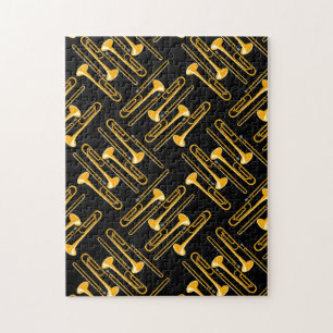 Trombone Crosshatch Legpuzzel