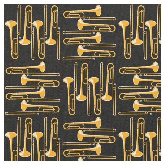 Trombone-crossshatch-patroon Stof (Close Up)