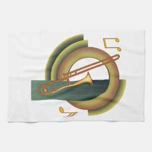 Trombone Deco1 Theedoek