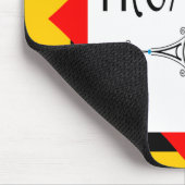 Trombone decoratieve lijn muismat (Hoek)