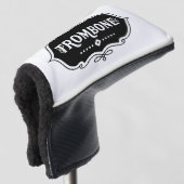 Trombone embleem golfheadcover (3/4 voorkant)