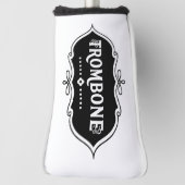 Trombone embleem golfheadcover (Draai 90)