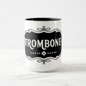 Trombone Embleem Mok (Midden)